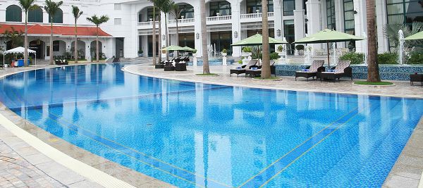 tiêu chuẩn thiết kế bể bơi khách sạn