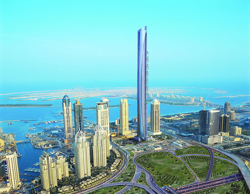 Hình ảnh: Sự khác biệt có một không hai của công trình khách sạn 7 sao mang tên Pentominium tại Dubai