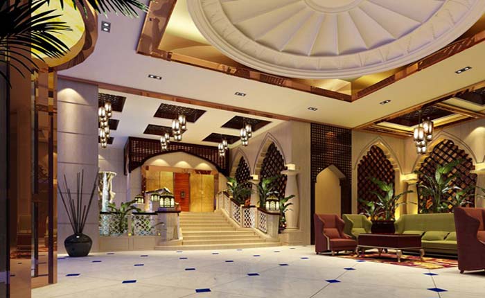 Nội thất khách sạn sang trọng và hoàn mỹ