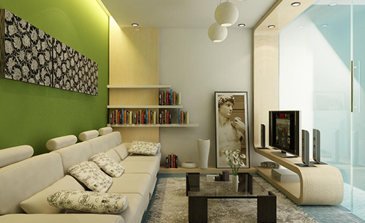 Nội thất nhà ống đẹp kiểu hiện đại