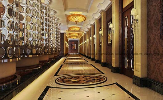 Thiết kế nội thất nhà hàng đẹp kiểu Châu Âu