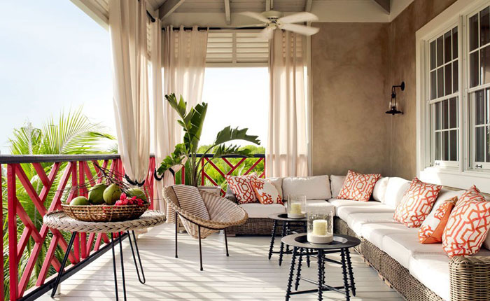 Biệt thự đẹp thêm duyên với hàng hiên tinh tế