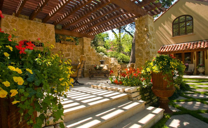 Biệt thự vườn làm duyên với biến tấu từ cảnh quan