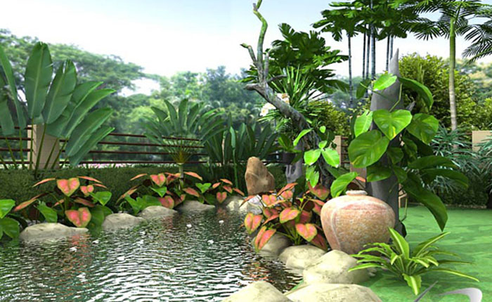 Thi công biệt thự nhà vườn Những lưu ý gia chủ cần biết