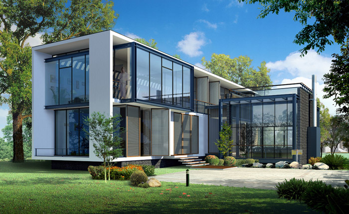 Biệt thự đẹp 2 tầng được yêu thích nhất 2015