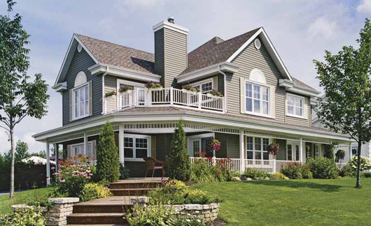 Kiến trúc biệt thự 2 tầng đẹp hài hòa