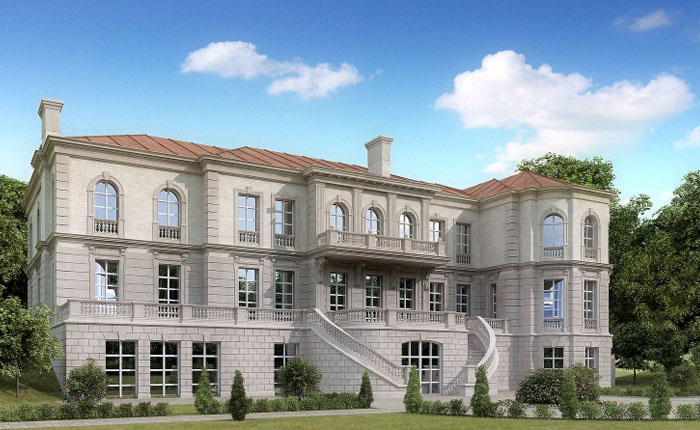 Thiết kế biệt thự Pháp cổ sang trọng