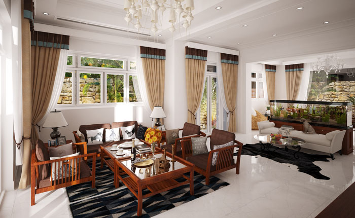 Thiết kế nội thất tận dụng đồ có sẵn