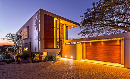Thiết kế biệt thự 2 tầng hiện đại đồng bộ nội thất sang trọng