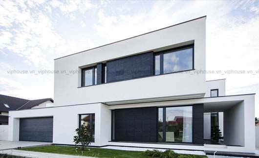 Thiết kế biệt thự hiện đại có bể bơi