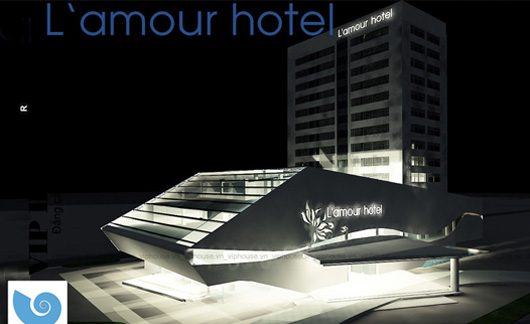 Thiết kế khách sạn hiện đại tại Hà Nội