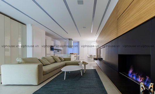 Thiết kế nội thất chung cư phong cách trẻ trung, hiện đại