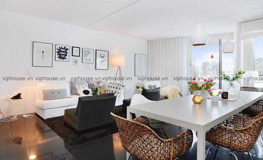 Thiết kế nội thất nhà chung cư đẹp tinh tế