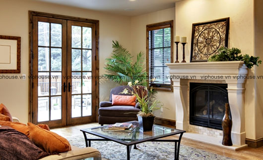 Chọn phong cách cho phòng khách có nhiều cửa sổ