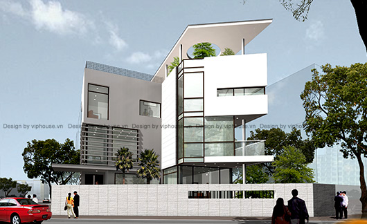 Nhà 2 mặt tiền điểm nhấn cá tính