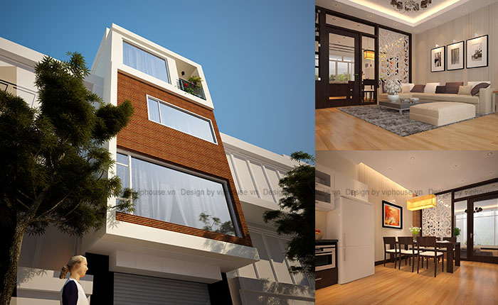 Cải tạo nhà phố đồng bộ nội thất cá tính