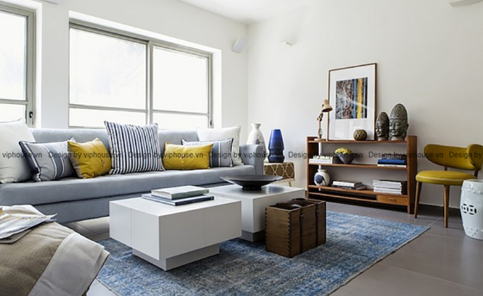 Căn hộ 95m2 tinh tế với những đường nét đơn giản hiện đại