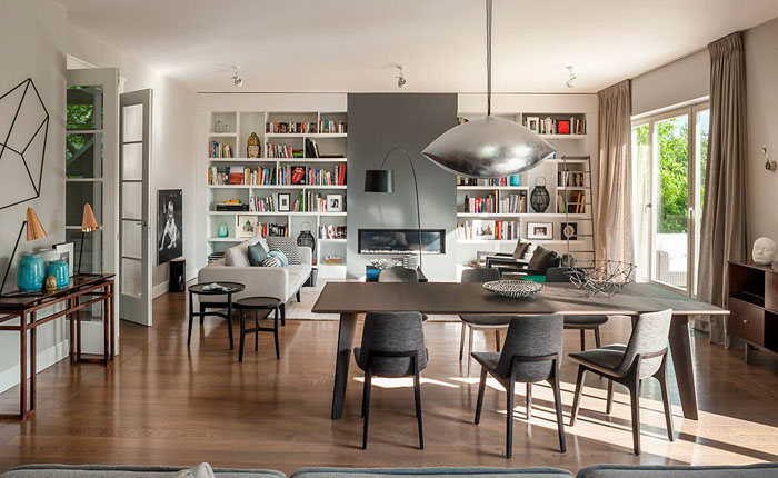 Nội thất hiện đại phong cách Ý tại Ba Lan