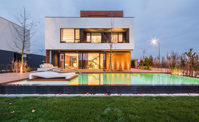 Vẻ đẹp siêu hiện đại với thiết kế nhà tinh tế sang trọng