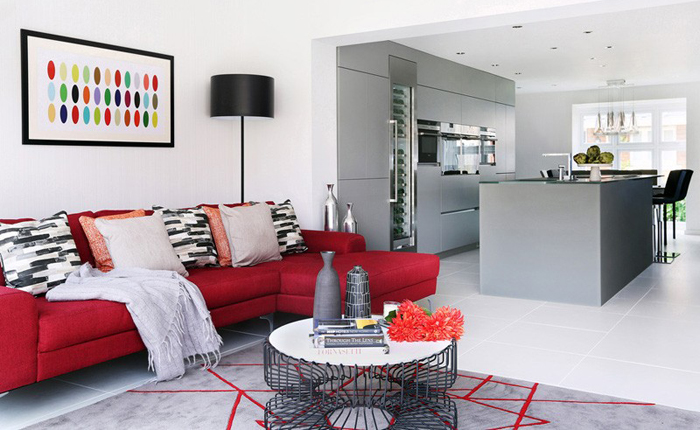 Nội thất căn hộ chung cư hiện đại và độc đáo