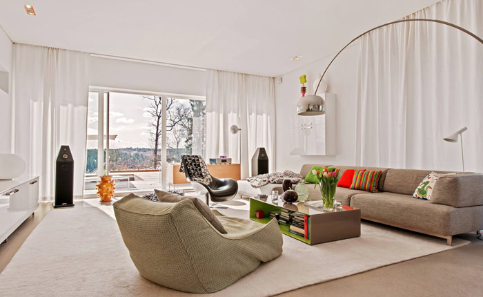 Nội thất hiện đại và nét đẹp của không gian sống mở