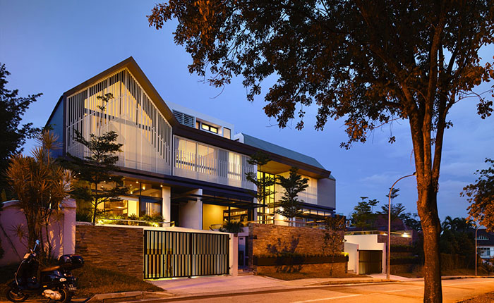 Biệt thự vườn hiện đại 974m2 thanh lịch tại Singapore