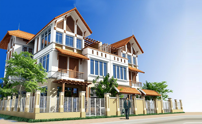 Mẫu nhà biệt thự mini 3 tầng tuyệt đẹp