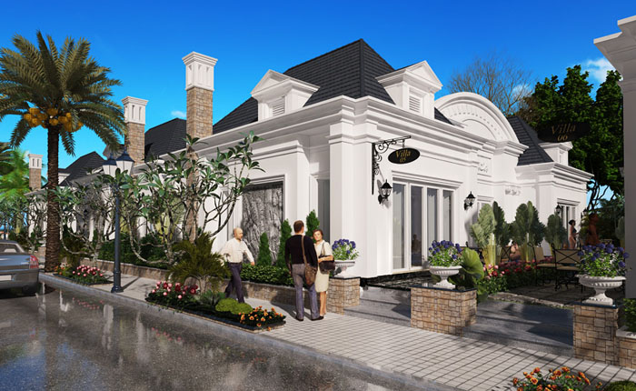 Thiết kế mẫu biệt thự resort 5 sao tại Cát Bà