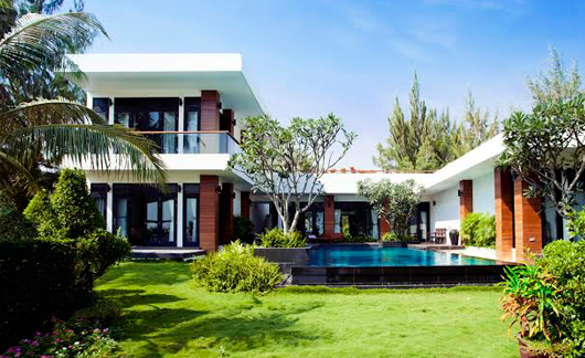 Biệt thự vườn tinh tế với kiến trúc đơn giản