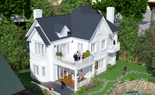 Mẫu thiết kế kiến trúc nhà vườn được yêu thích