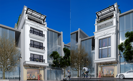 Thiết kế nhà phố đẹp và những điều gia chủ cần lưu ý