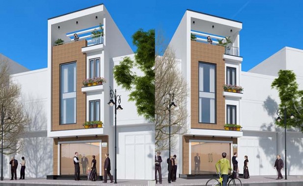 Thiết kế kiến trúc nhà ống đẹp và phong cách