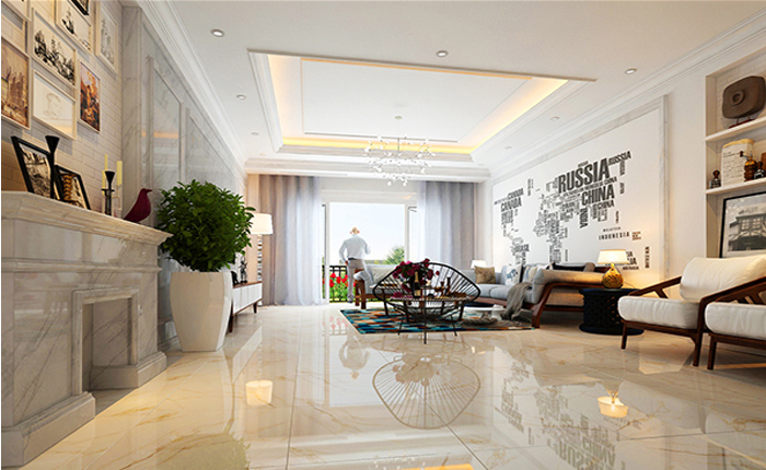 Thiết kế nội thất phong cách hiện đại mang đường nét cổ điển