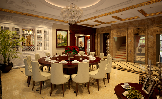 Thiết kế nội thất biệt thự cổ điển Pháp