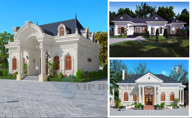Mẫu thiết kế nhà 1 tầng đẹp nhiều phong cách