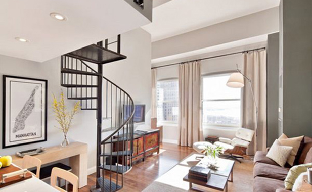 Mẫu cầu thang vừa đẹp vừa tiết kiệm không gian