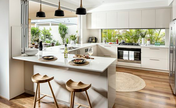 Sử dụng vật liệu kính trong thiết kế nội thất