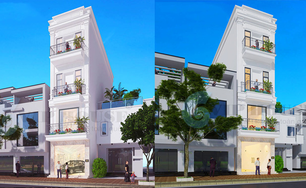 Nhà phố hiện đại tại Sài Gòn