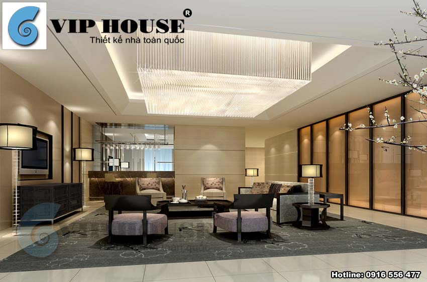 Thiết kế nội thất khách sạn mang phong cách Á Đông 