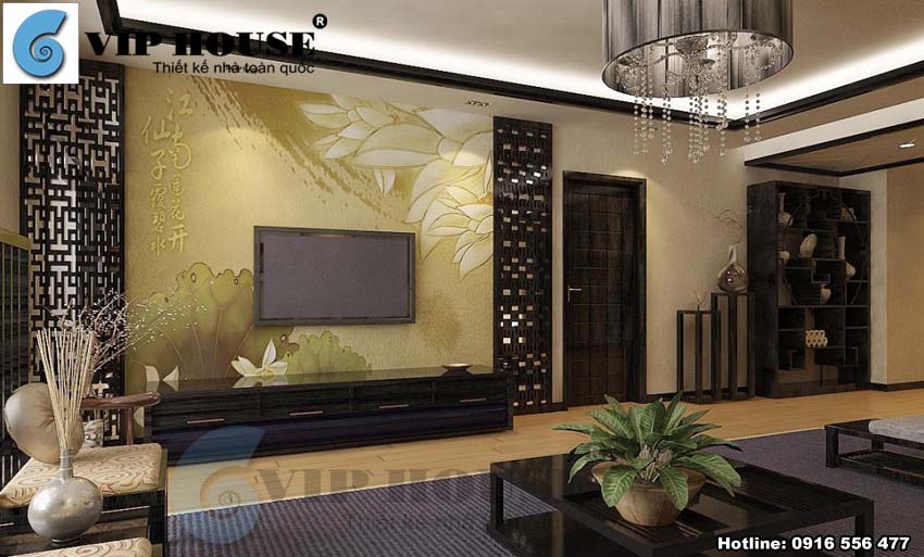 Thiết kế nội thất phong cách Á Đông mang nét đẹp tinh tế