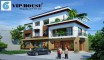  Thiết kế biệt thự hiện đại 3 tầng 2 mặt tiền tại Bắc Ninh 