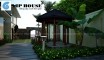 Nhà vườn 1 tầng phong cách hiện đại - VH TKNV 013 